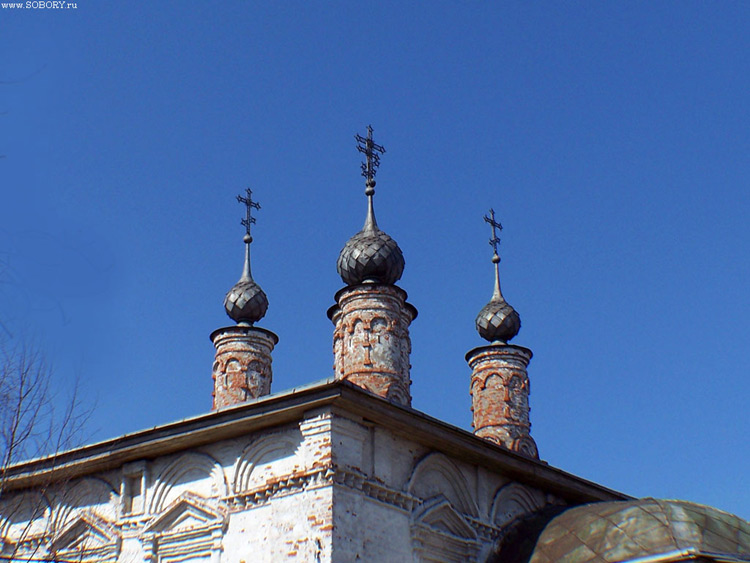 Церковь Николая Чудотворца, Галич (Галичский район, Костромская область). архитектурные детали, Главы Богоявленской церкви