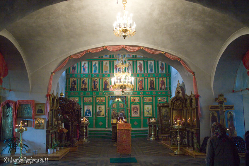 Церковь Троицы Живоначальной, Касимов (Касимовский район и г. Касимов, Рязанская область). интерьер и убранство