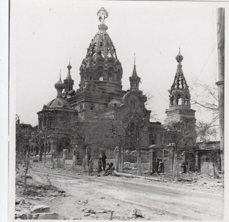 Собор Покрова Пресвятой Богородицы, Севастополь (Ленинский район, г. Севастополь). архивная фотография, Фото 1942 г. с аукциона e-bay.de