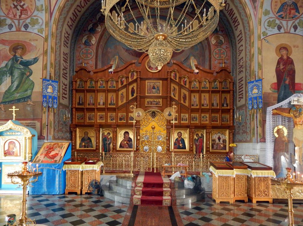 Севастополь. Собор Покрова Пресвятой Богородицы. интерьер и убранство