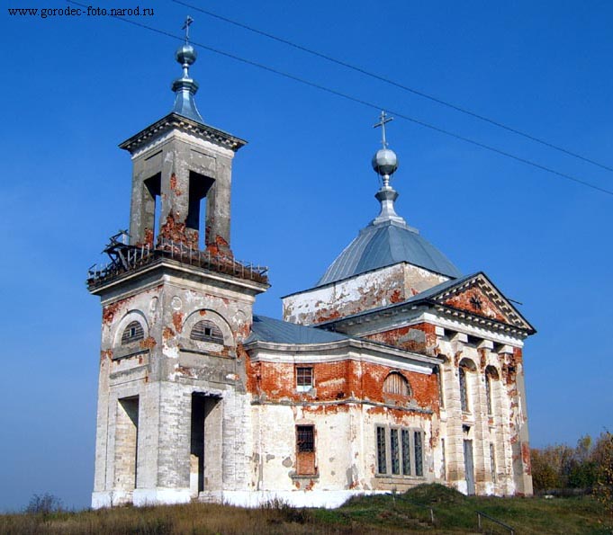 Церковь Успения Пресвятой Богородицы, Ермолово (Касимовский район и г. Касимов, Рязанская область). фасады, Подробнее на www.gorodec-foto.narod.ru
