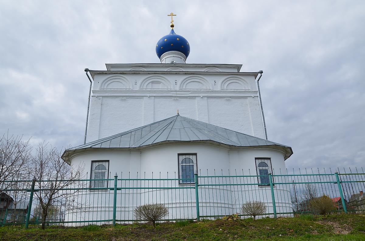 Восточный фасад, фасады. Церковь Благовещения Пресвятой Богородицы, Тутаев (Тутаевский район, Ярославская область)