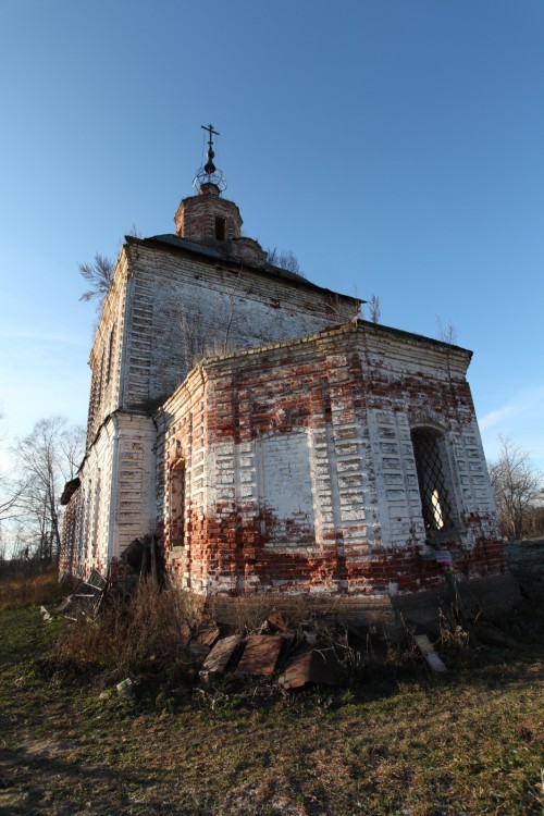 Церковь Иоанна Богослова, Гужово (Даниловский район, Ярославская область). фасады