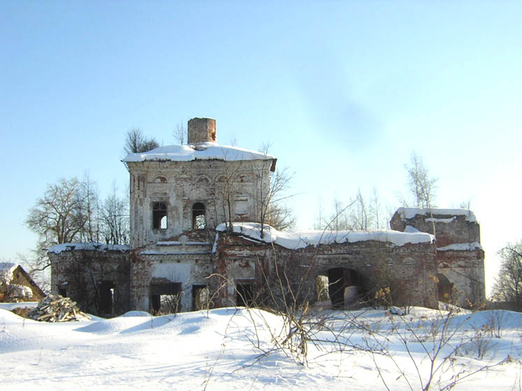 Церковь Воскресения Словущего, Белое (Пошехонский район, Ярославская область). фасады
