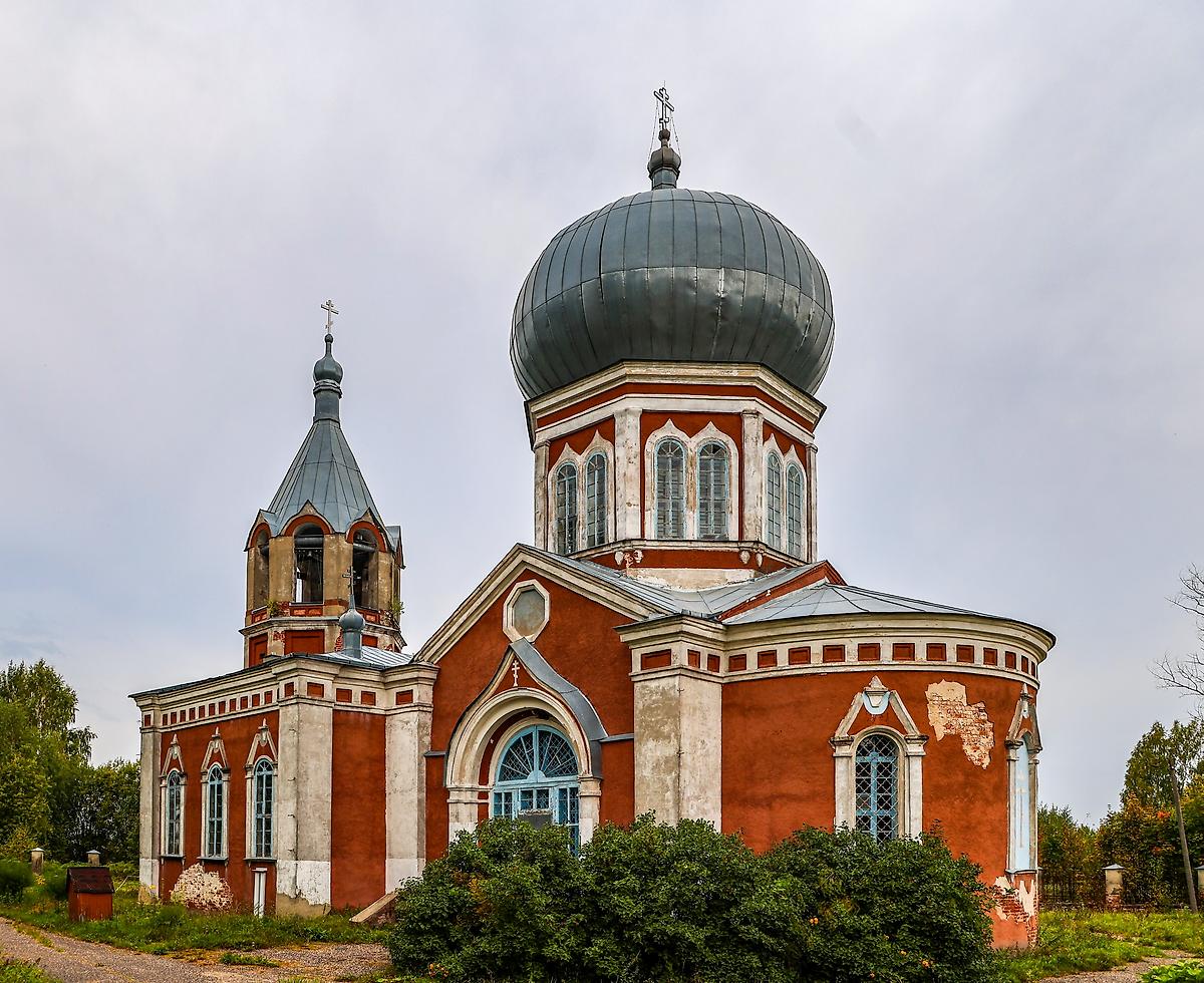 фасады. Церковь Успения Пресвятой Богородицы, Печёнкино (Шарьинский район, Костромская область)