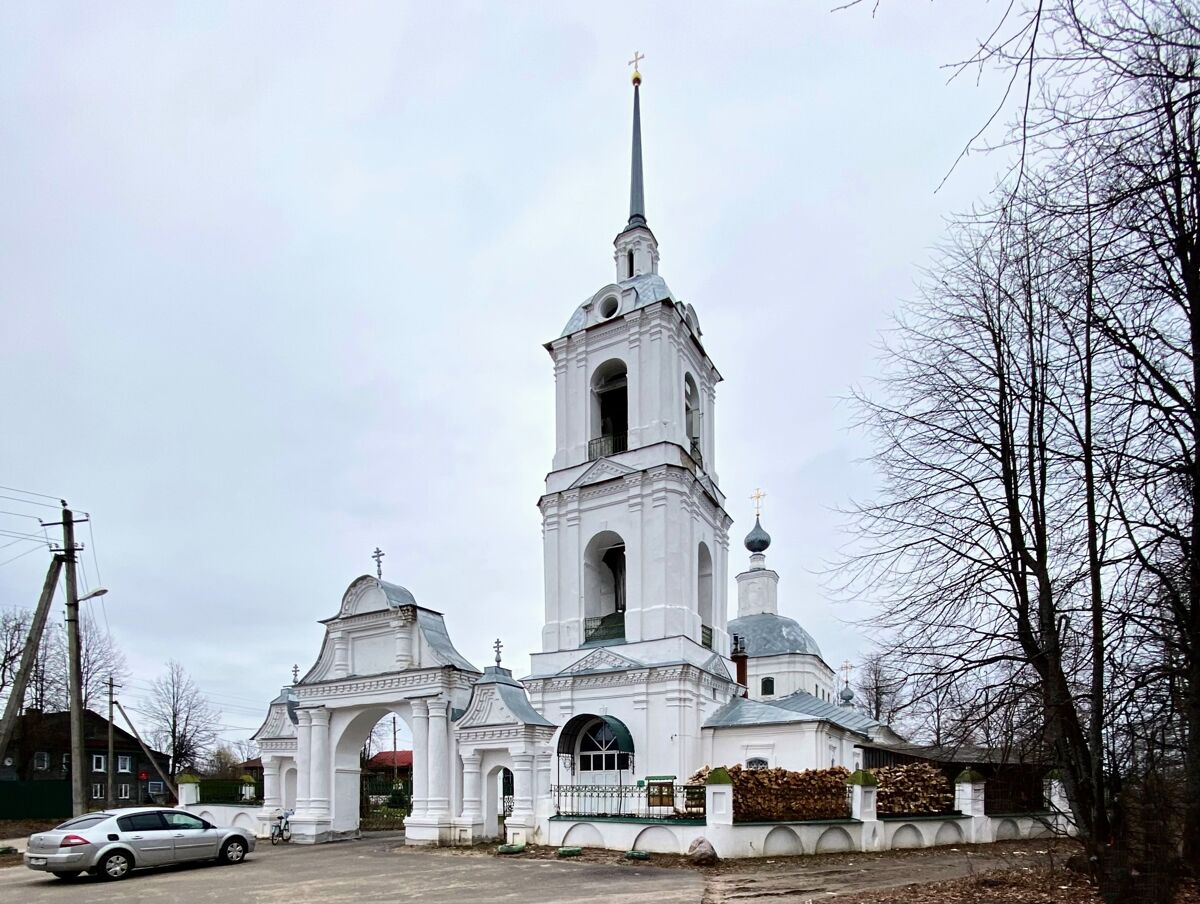 Кафедральный собор Рождества Христова, Макарьев (Макарьевский район, Костромская область). фасады, Вид с юго-запада