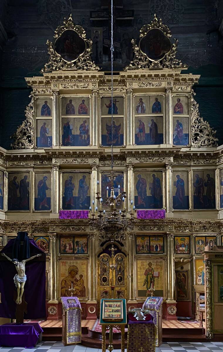 Кафедральный собор Рождества Христова, Макарьев (Макарьевский район, Костромская область). интерьер и убранство, Главный иконостас