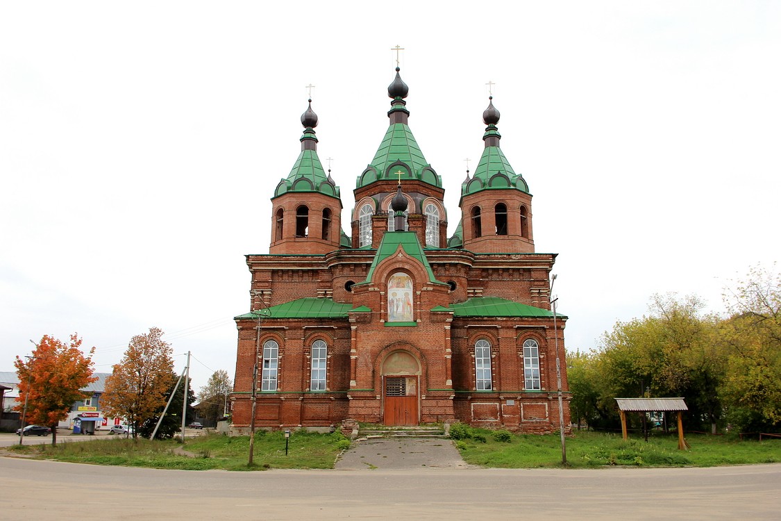 Собор Тихвинской иконы Божией Матери, Макарьев (Макарьевский район, Костромская область). фасады
