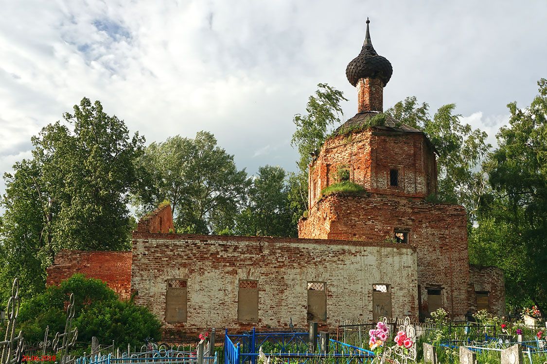 Церковь Казанской иконы Божией Матери, Григорково (Даниловский район, Ярославская область). фасады