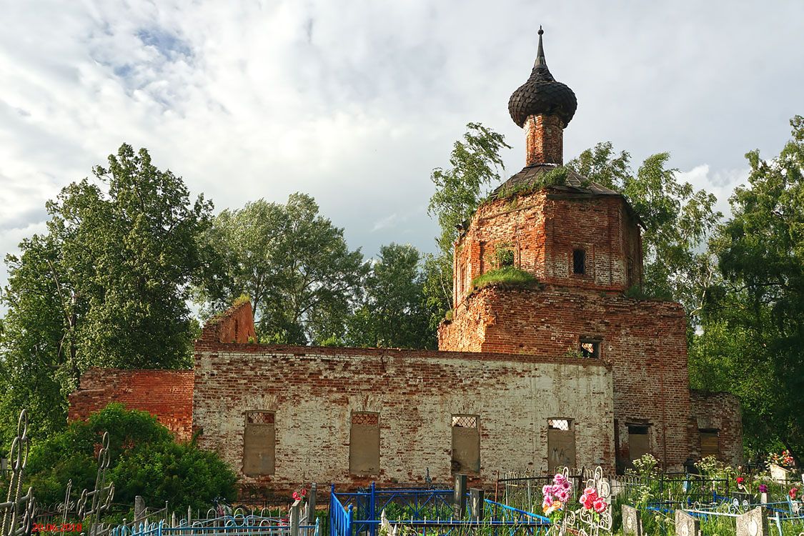 Григорково. Церковь Казанской иконы Божией Матери. фасады