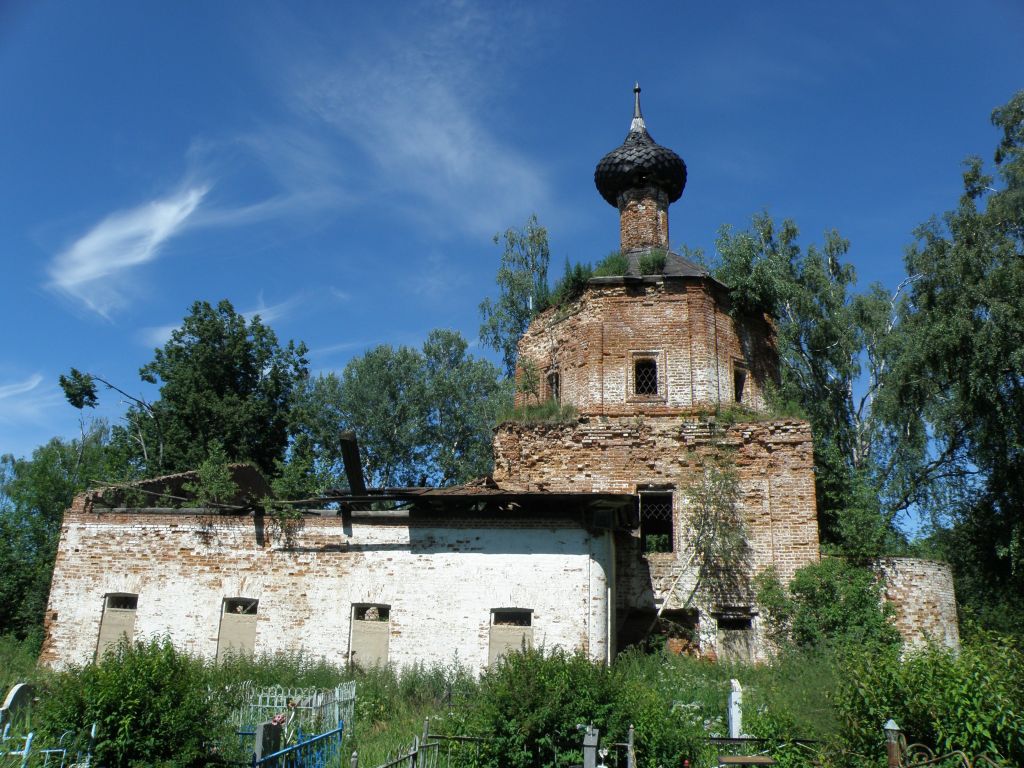 Церковь Казанской иконы Божией Матери, Григорково (Даниловский район, Ярославская область). фасады