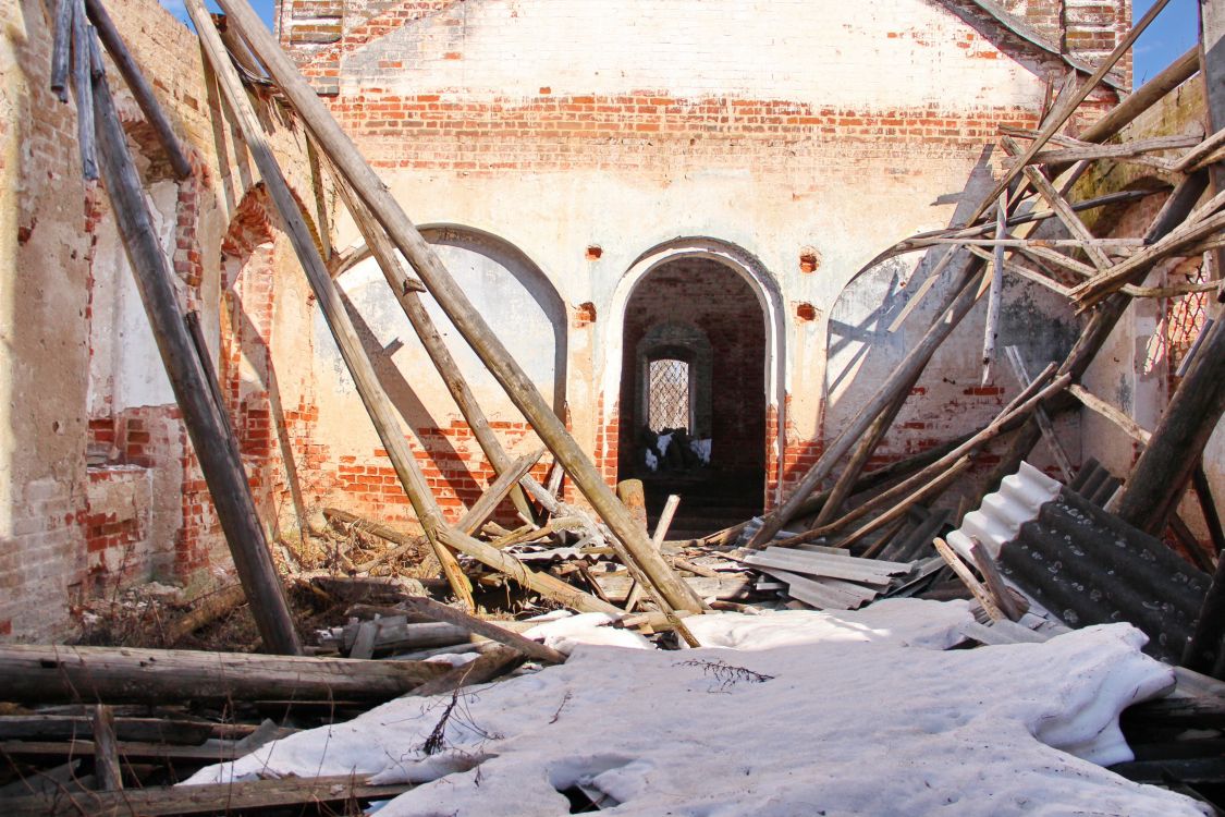 Церковь Иоанна Богослова, Гужово (Даниловский район, Ярославская область). интерьер и убранство