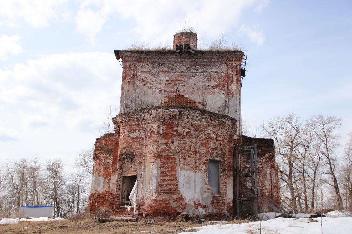 Церковь Воскресения Словущего, Белое (Пошехонский район, Ярославская область). фасады