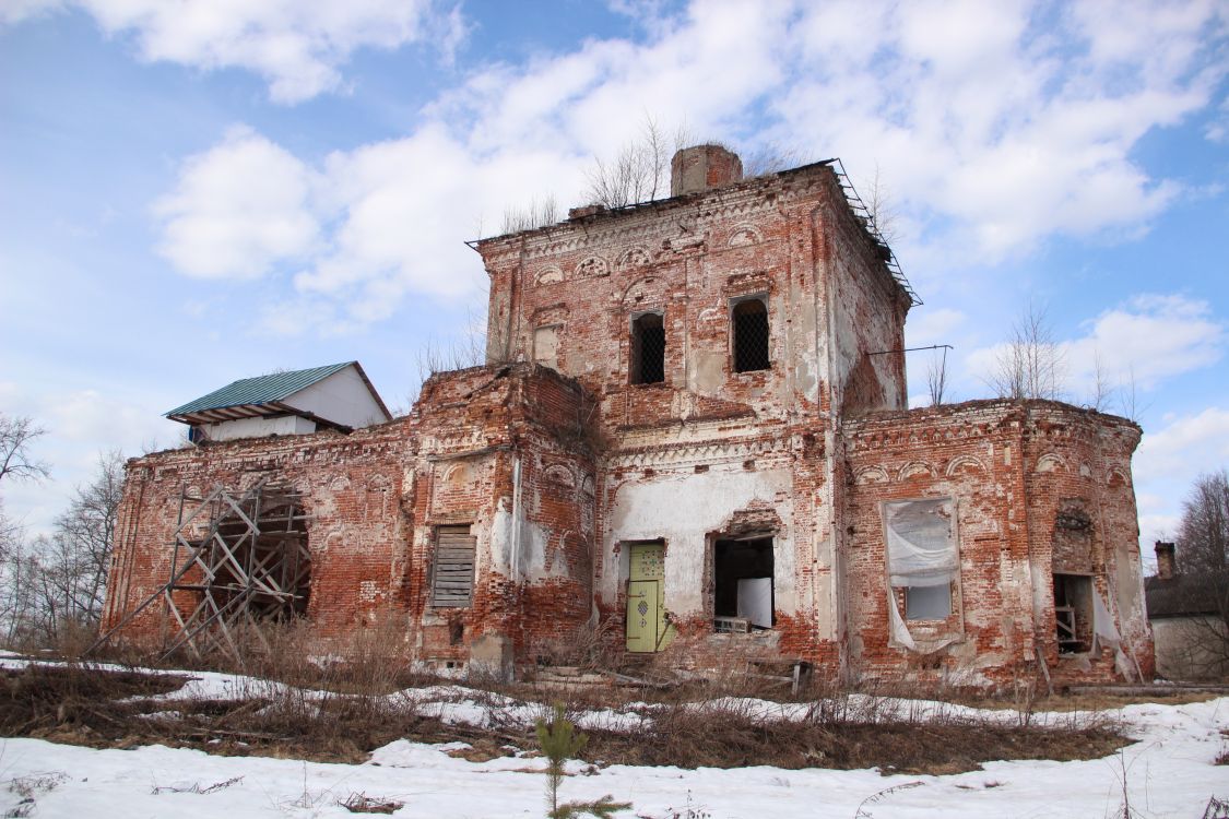 Церковь Воскресения Словущего, Белое (Пошехонский район, Ярославская область). фасады
