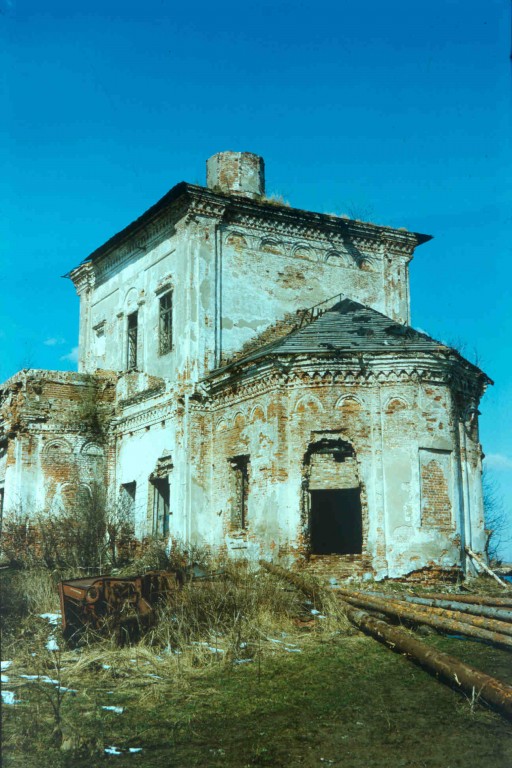 Церковь Воскресения Словущего, Белое (Пошехонский район, Ярославская область). фасады