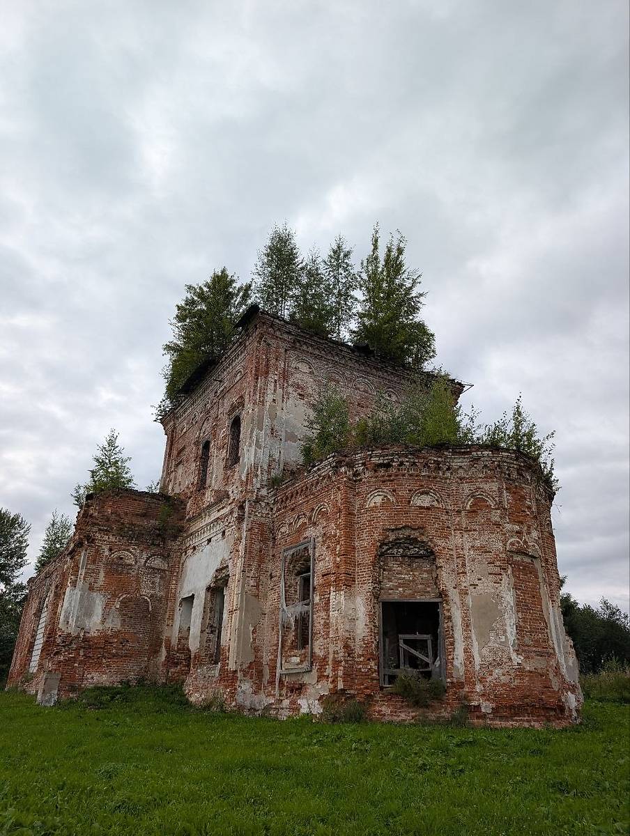 фасады. Церковь Воскресения Словущего, Белое (Пошехонский район, Ярославская область)