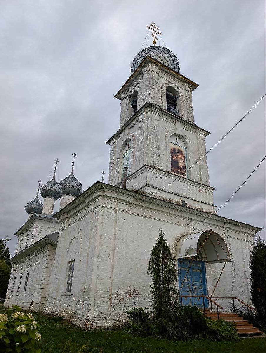 фасады. Церковь Жён-мироносиц, Дмитриевское (Пошехонский район, Ярославская область)
