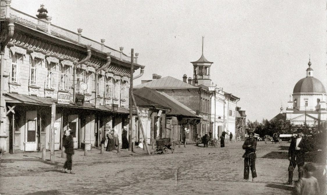 Собор Троицы Живоначальной, Ветлуга (Ветлужский район, Нижегородская область). архивная фотография, Фото начала ХХ в.