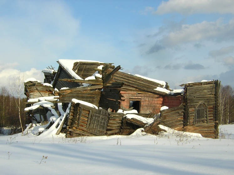 Турань. Церковь Троицы Живоначальной. фасады