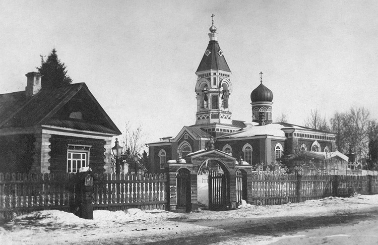 Церковь Екатерины, Ветлуга (Ветлужский район, Нижегородская область). архивная фотография, Фото с сайта: http://www.old-churches.ru/ve_050.htm