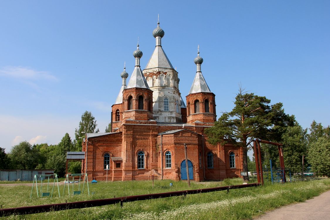 Большое Широкое. Церковь Николая Чудотворца. фасады