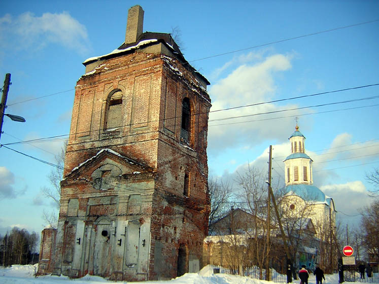 Нижнеивкино. Церковь Рождества Пресвятой Богородицы. фасады