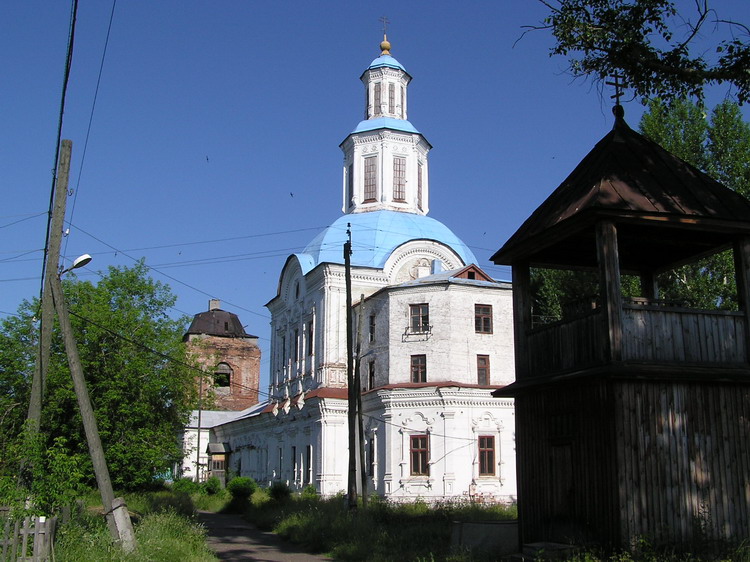 Нижнеивкино. Церковь Рождества Пресвятой Богородицы. фасады