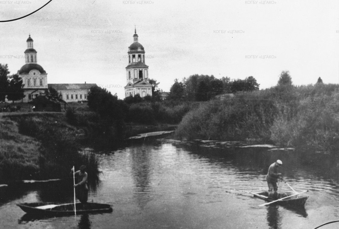 Церковь Рождества Пресвятой Богородицы, Нижнеивкино (Кумёнский район, Кировская область). архивная фотография, Фото начала 20 века, из фондов ЦГАКО