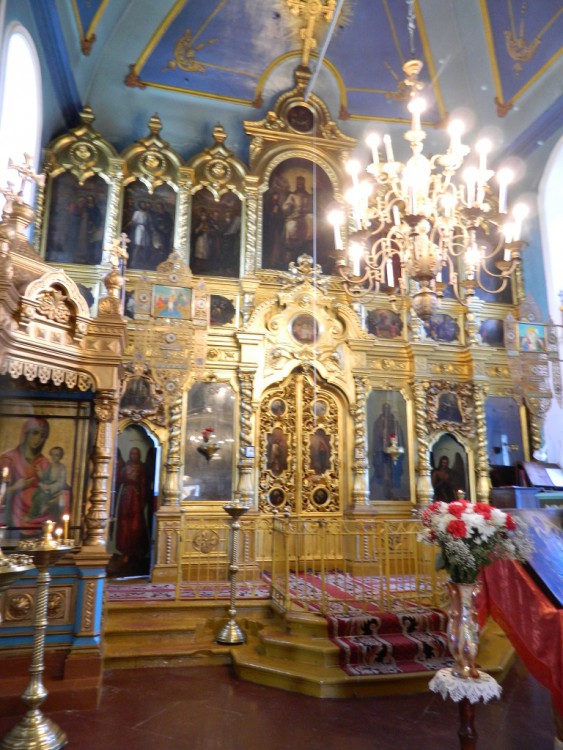 Церковь Покрова Пресвятой Богородицы, Советск (Советский район, Кировская область). интерьер и убранство, Иконостас храма (главный престол)