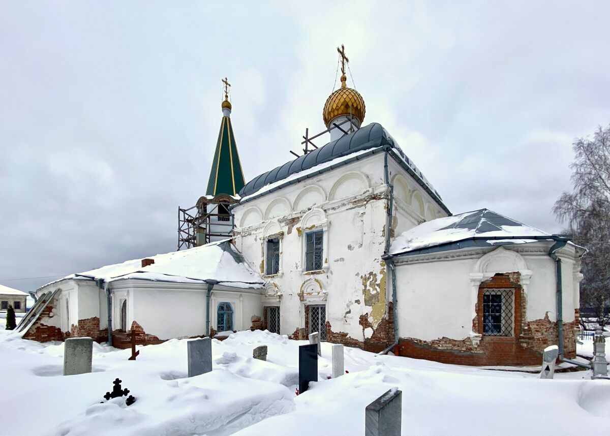 Церковь Покрова Пресвятой Богородицы, Советск (Советский район, Кировская область). фасады, Вид с юго-востока