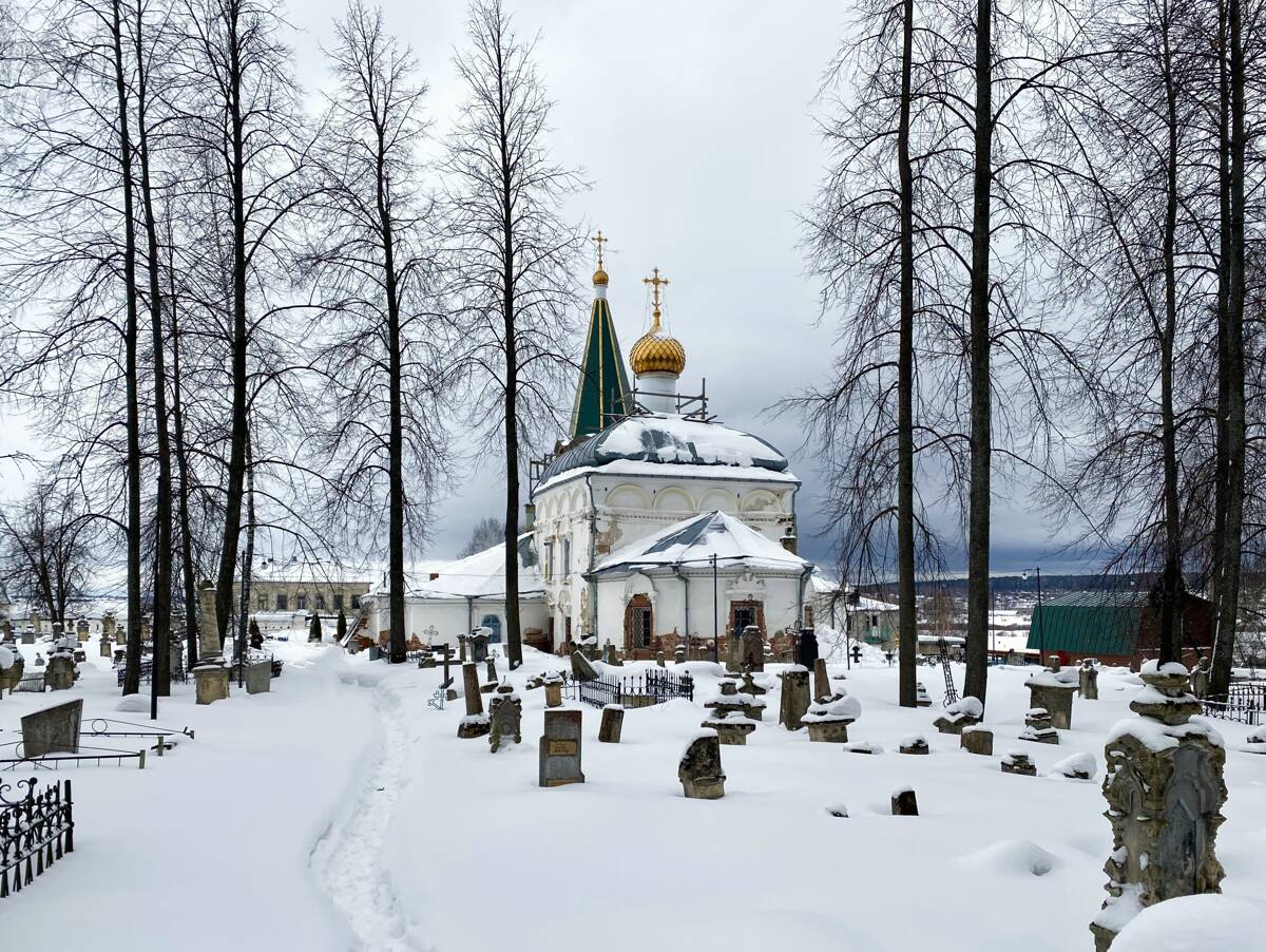 Церковь Покрова Пресвятой Богородицы, Советск (Советский район, Кировская область). фасады, Вид с востока
