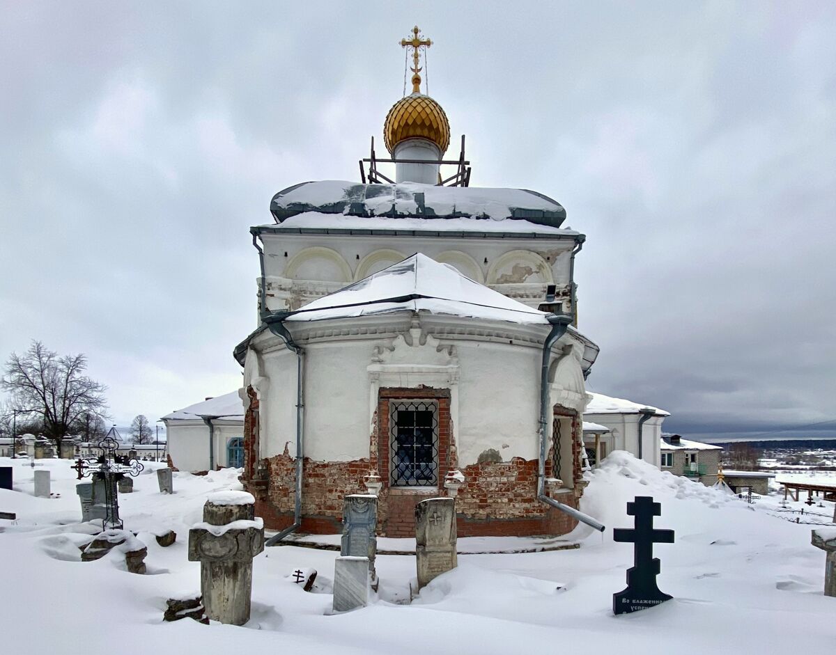 Советск. Церковь Покрова Пресвятой Богородицы. фасады, Восточный фасад