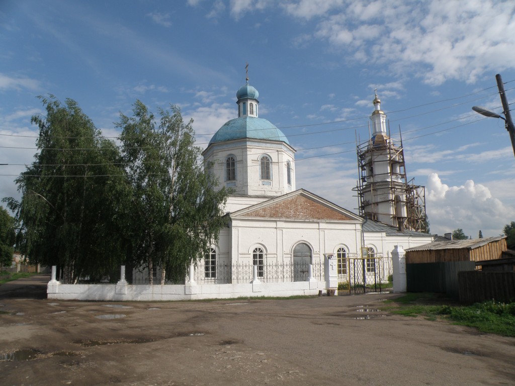 Церковь Успения Пресвятой Богородицы, Советск (Советский район, Кировская область). фасады