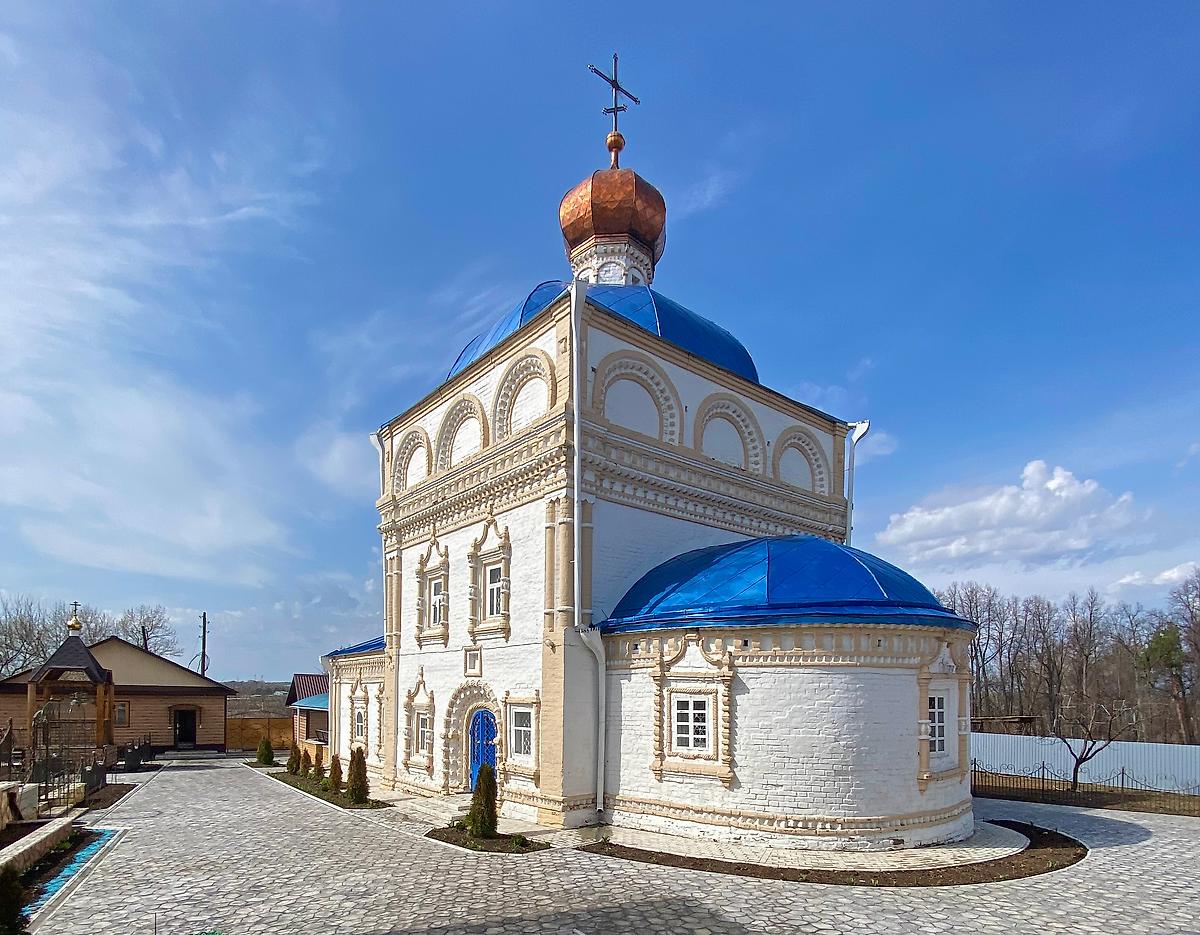 Вид с юго-востока, фасады. Церковь Благовещения Пресвятой Богородицы, Яранск (Яранский район, Кировская область)