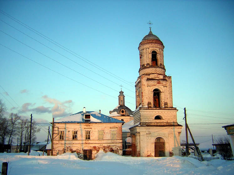 Адышево. Церковь Покрова Пресвятой Богородицы. фасады