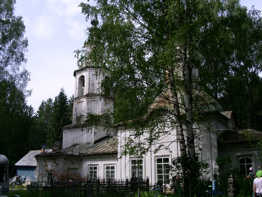 Лальск. Церковь Успения Пресвятой Богородицы. фасады, вид с юго-востока