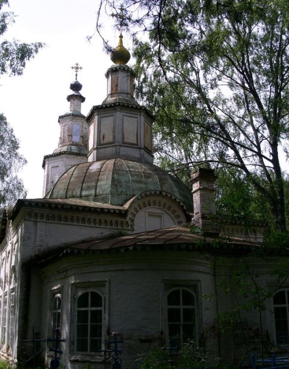 Лальск. Церковь Успения Пресвятой Богородицы. фасады, вид с востока