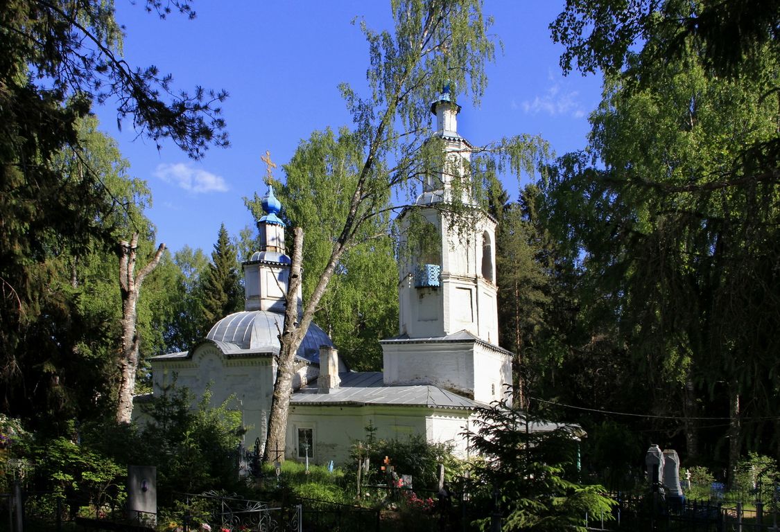 Церковь Успения Пресвятой Богородицы, Лальск (Лузский район, Кировская область). фасады, Вид с северо-запада.