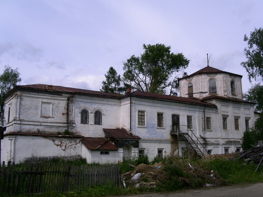 Церковь Преображения Господня, Лальск (Лузский район, Кировская область). фасады, южный фасад