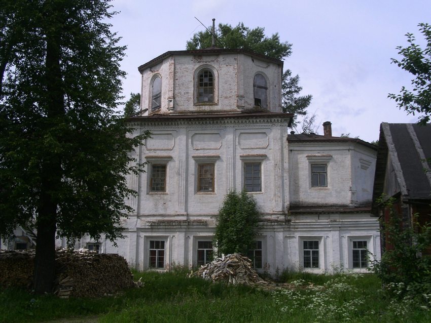 Лальск. Церковь Спаса Преображения. фасады, вид с юга