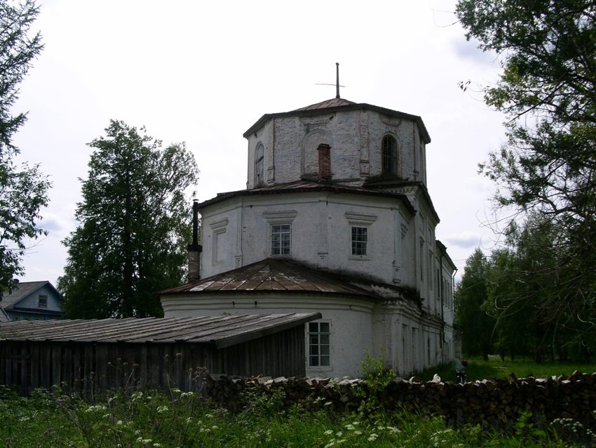 Церковь Преображения Господня, Лальск (Лузский район, Кировская область). фасады, вид с востока