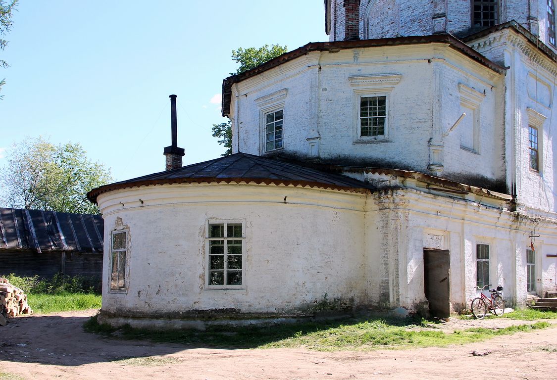 Лальск. Церковь Спаса Преображения. архитектурные детали, Апсиды.