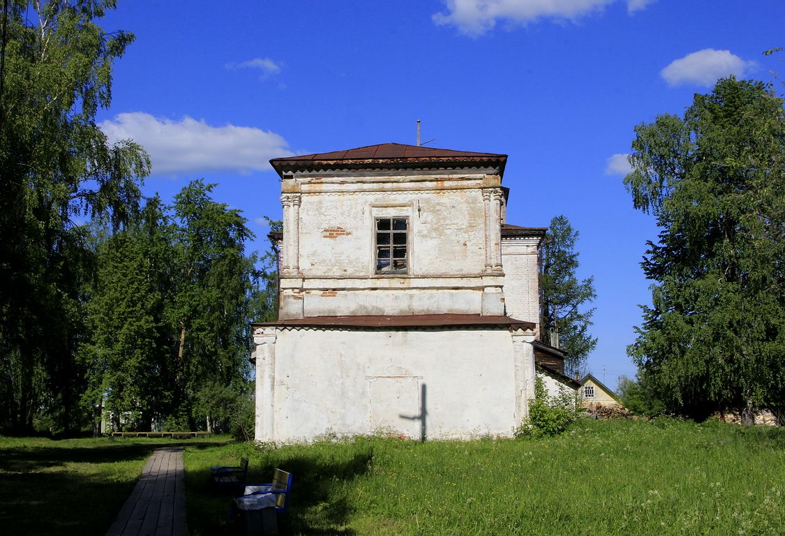 Церковь Преображения Господня, Лальск (Лузский район, Кировская область). фасады, Вид с запада.
