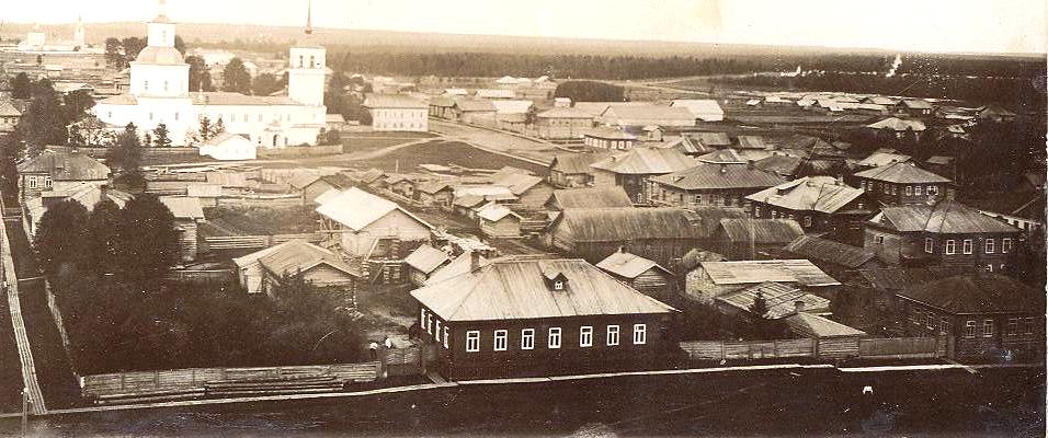 Церковь Спаса Всемилостивого, Лальск (Лузский район, Кировская область). архивная фотография, Спасская церковь. Начало XX века. Источник: https://pastvu.com/p/1717786
