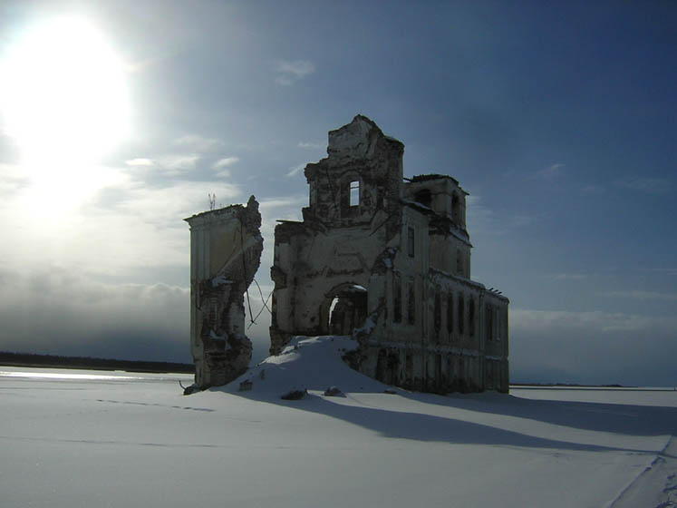 Крохино (акватория Шекснинского водохранилища). Церковь Рождества Христова. фасады