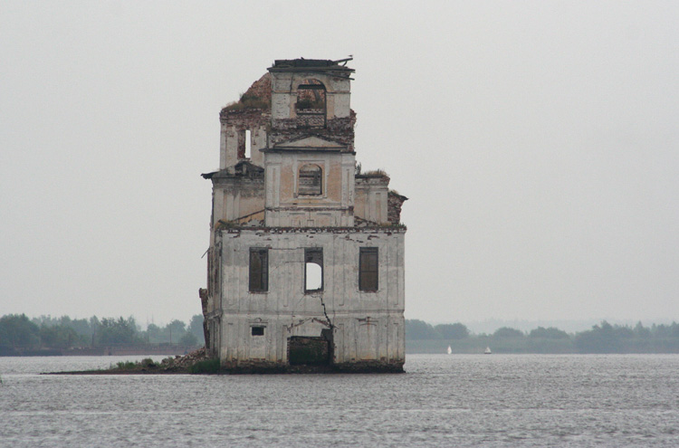 Церковь Рождества Христова, Крохино (акватория Шекснинского водохранилища) (Белозерский район, Вологодская область). фасады