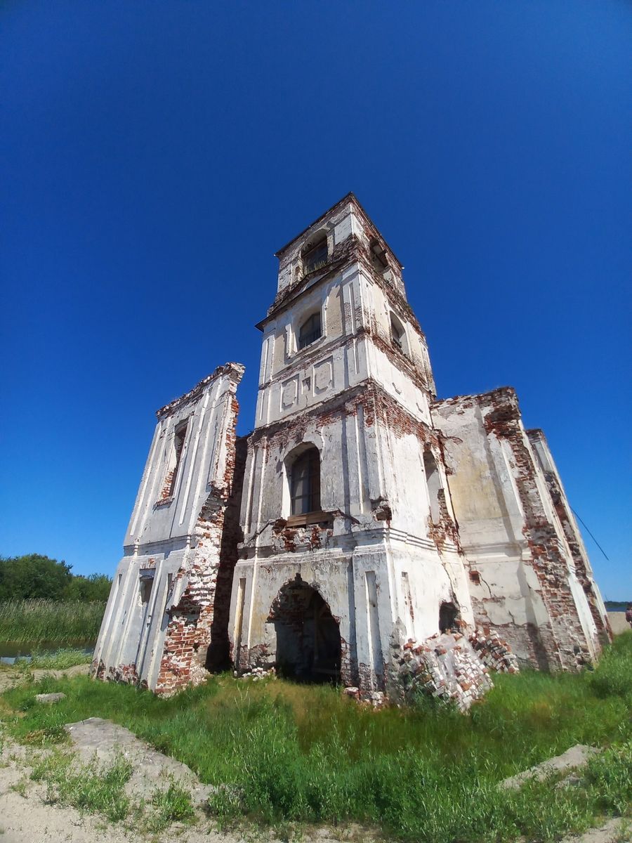 Церковь Рождества Христова, Крохино (акватория Шекснинского водохранилища) (Белозерский район, Вологодская область). архитектурные детали