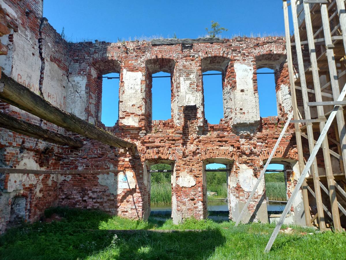 Церковь Рождества Христова, Крохино (акватория Шекснинского водохранилища) (Белозерский район, Вологодская область). интерьер и убранство