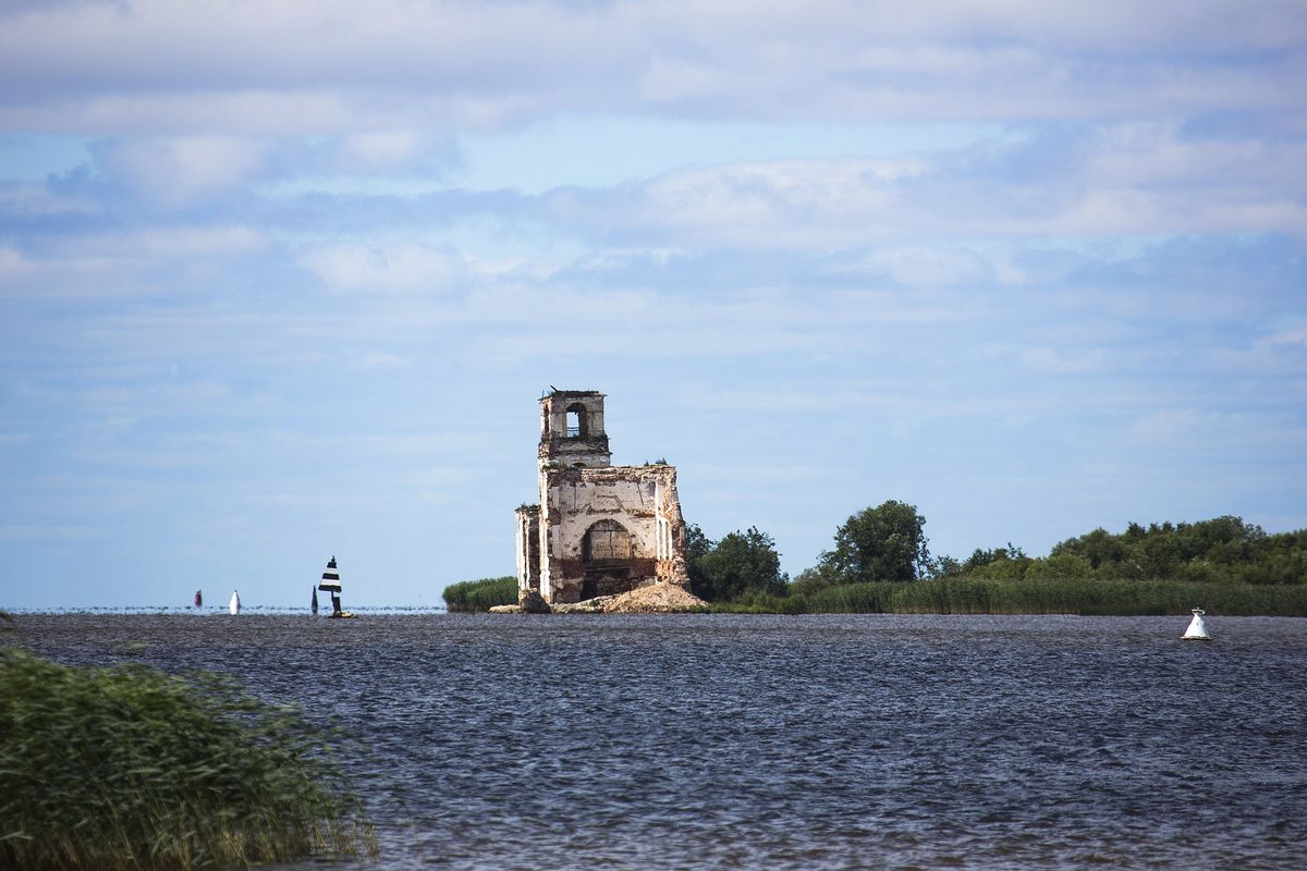 фасады. Церковь Рождества Христова, Крохино (акватория Шекснинского водохранилища) (Белозерский район, Вологодская область)
