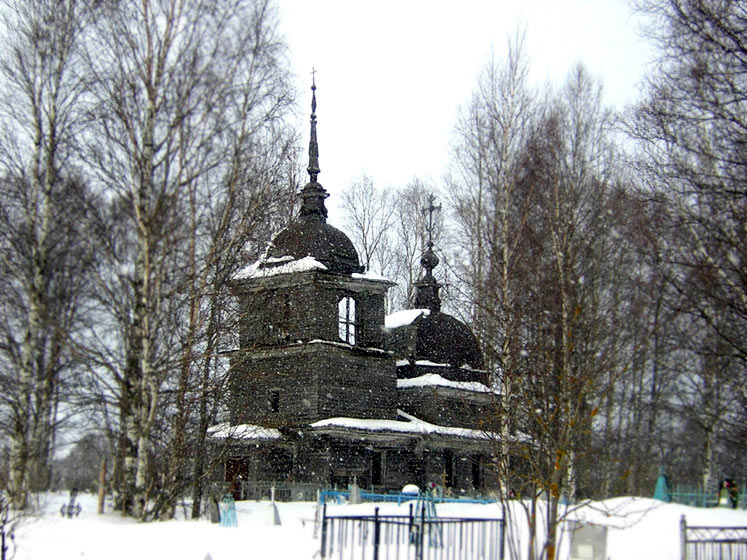Церковь Александра Невского, Ухтома (Вашкинский район, Вологодская область). фасады